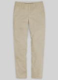 Sand Feather Cotton Canvas Stretch Chino Pants