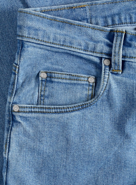 Rover Blue Stretch Jeans - Light Blue : Made To Measure Custom Jeans For  Men & Women, MakeYourOwnJeans®