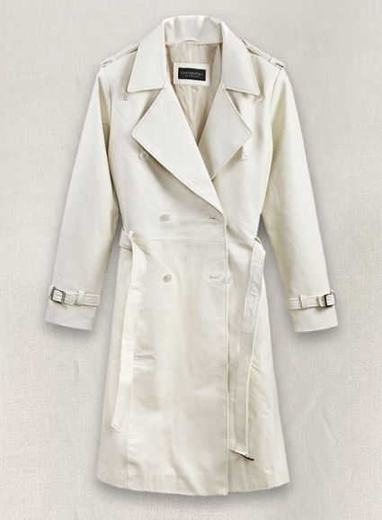 Off White Vanessa Kirby Mission Impossible Leather Coat