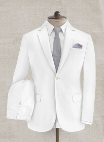 Heavy White Chino Suit
