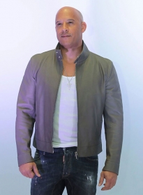 Vin Diesel Leather Jacket #1