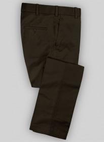 Dark Brown Formal Chinos