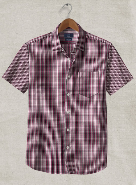 S.I.C. Tess. Italian Cotton Norri Shirt - Half Sleeves