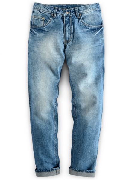 Arnold 14 oz Heavy Stone Wash Jeans