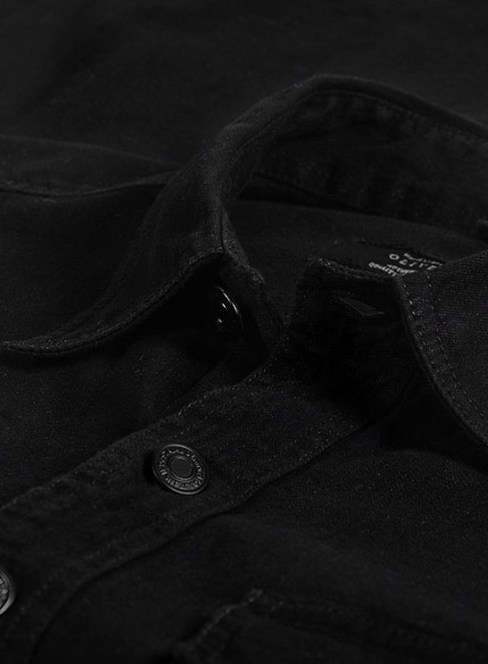 Black Denim Shirt - 7oz