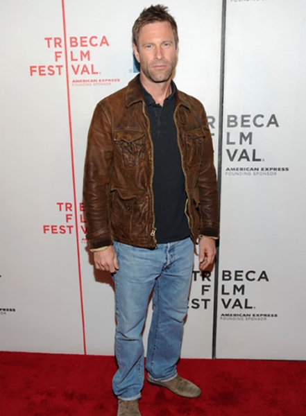 Aaron Eckhart Leather Jacket