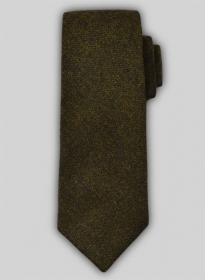 Tweed Tie - Melange Green Tweed