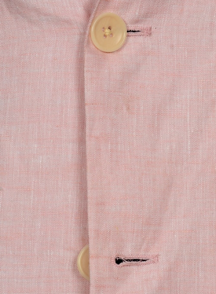 Roman Light Pink Linen Jacket