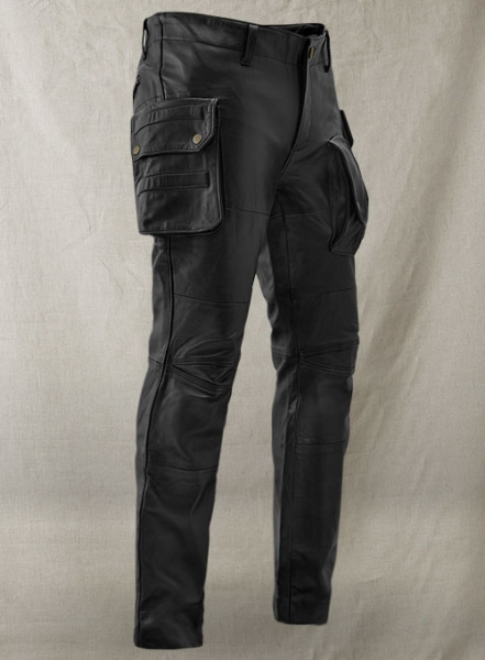 Brad Pitt Leather Pants