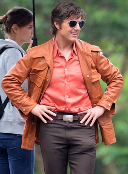 Tom Cruise American Made Leather Jacket