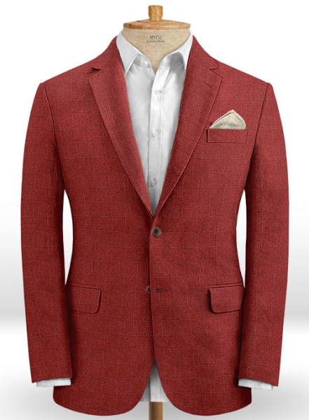 Italian Linen Tang Box Suit