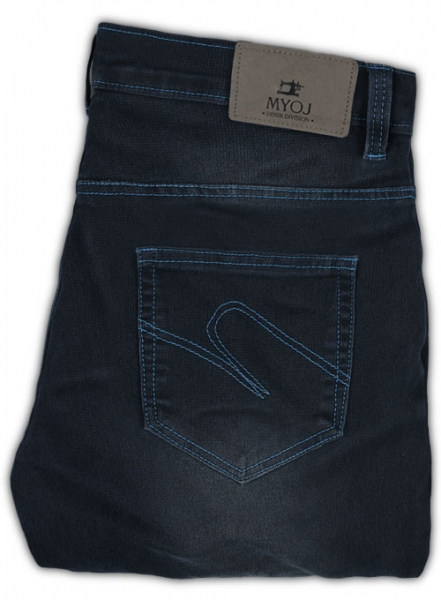 Astro Blue Scrape Wash Stretch Jeans - Look #295