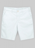 Sky Blue Stretch Summer Weight Chino Shorts