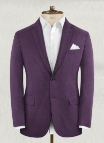 Napolean Purple Wool Jacket