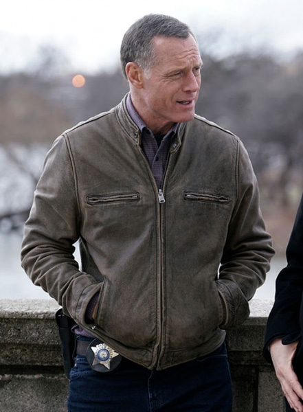 Jason Beghe Chicago P.D. Leather Jacket