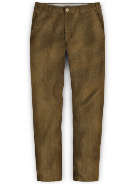 Brown Corduroy Trousers - 8 Wales