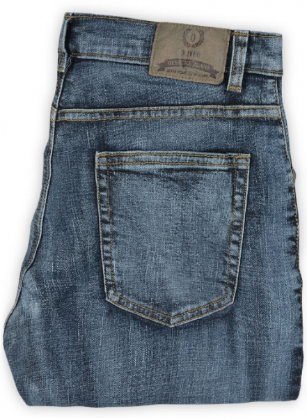 Texas Blue Vintage Wash Stretch Jeans