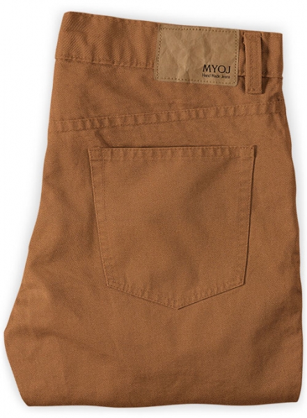 Rust Peach Finish Chino Jeans