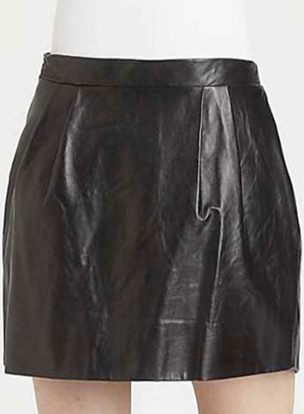 Bubble Leather Skirt - # 140