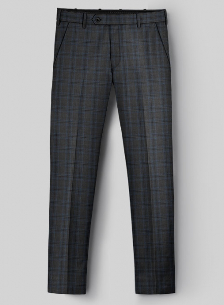 Napolean Sarcho Gray Blue Wool Pants