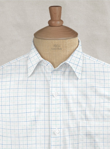 Giza Leston Cotton Shirt - Half Sleeves