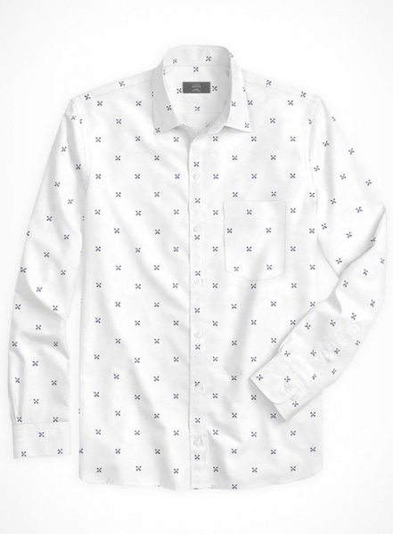 Cotton Stretch Arrow Shirt - Full Sleeves