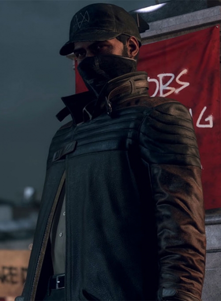 Watch Dogs 3 Legion Aiden Leather Trench Coat