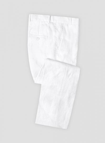 White - Linen Pants