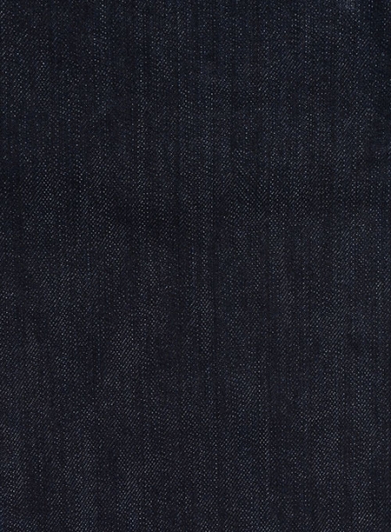 Deep Indigo Hard Washed Denim Jeans - Premium