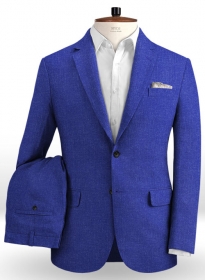Solbiati Cobalt Blue Linen Suit