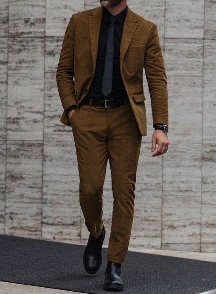 Brown Corduroy Suit