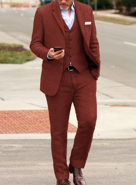 Solbiati Auburn Linen Suit