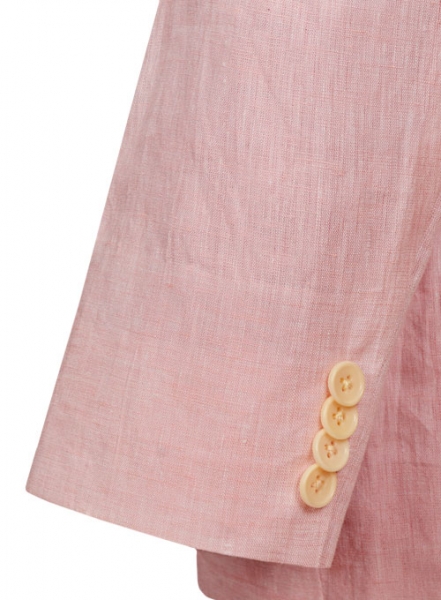 Roman Light Pink Linen Jacket