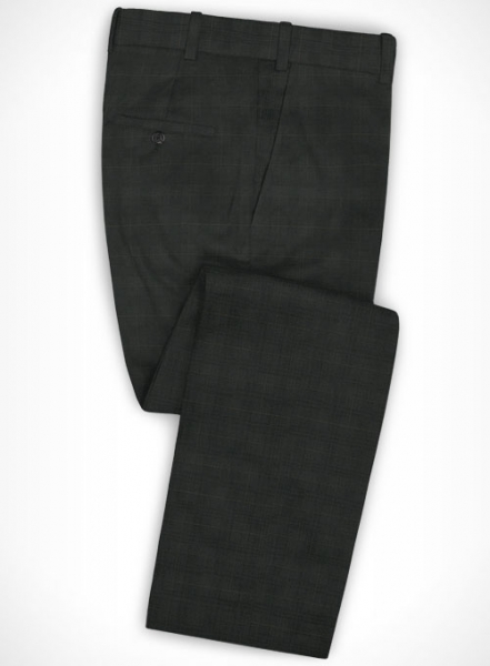 Cotton Stretch Accri Dark Gray Pants