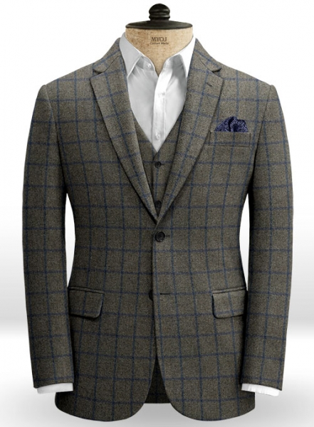 Ford Gray Blue Tweed Jacket