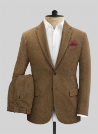 Royal Brown Heavy Tweed Suit