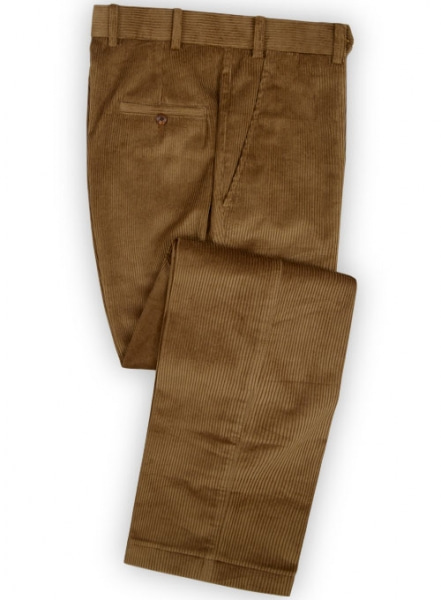 Camel Thick Corduroy Suit