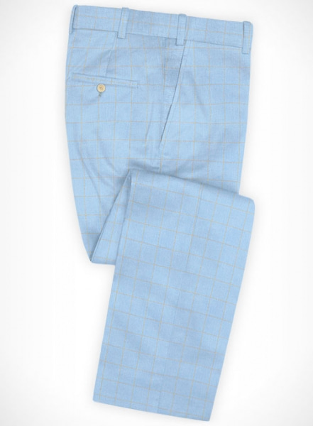 Cotton Nolfi Blue Suit