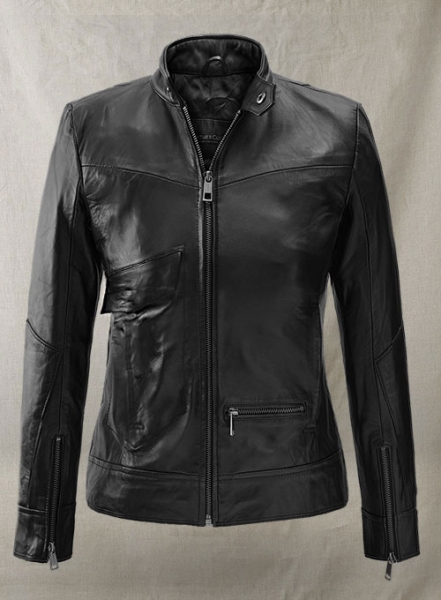 Elsa Pataky Leather Jacket