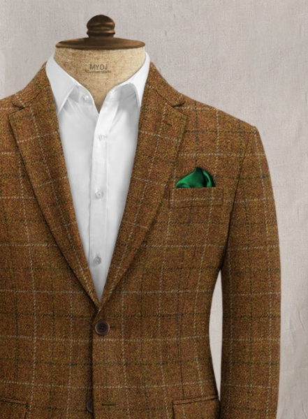 Harris Tweed Albro Rust Jacket