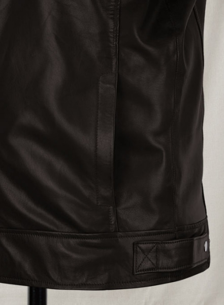 Soft Dark Brown Don Cheadle Traitor Leather Jacket