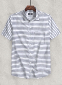 Italian Cotton Lopona Shirt - Half Sleeves