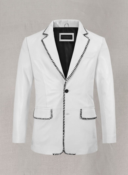 White Medieval Blazer