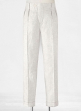 Italian Meadow Vintage Manny Linen Trousers