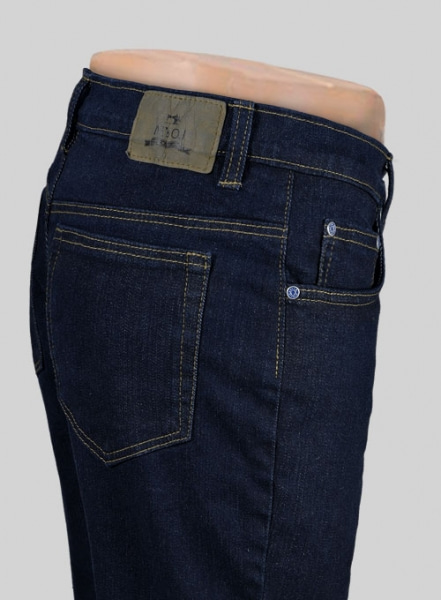 Cove Blue Hard Wash Stretch Jeans : Made To Measure Custom Jeans For ...
