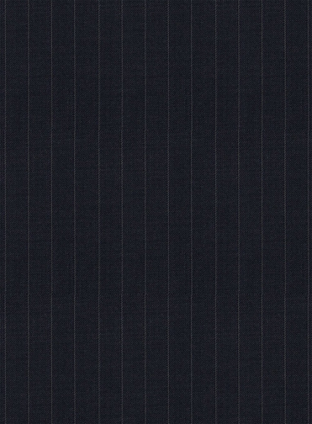 Chalkstripe Blue Wool Jacket