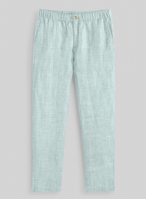 Easy Pants Italian Linen Mint Green