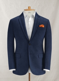 Cotton Drill Blue Stretch Jacket