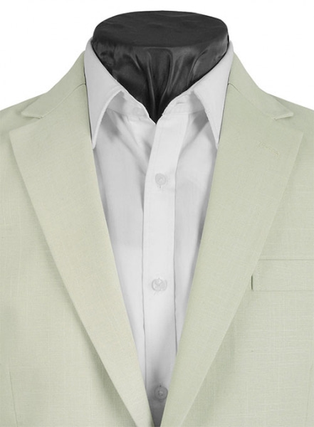 Tropical Light Beige Linen Suit