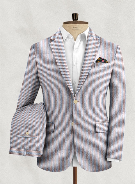 Solbiati Dolfo Seersucker Suit